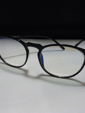 Feiyold TR90 Eyeglasses Frame Only Black Frame Rectangular Lenses Unisex